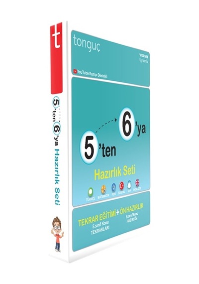 5’Ten 6’Ya Hazırlık Seti Tonguç Akademi