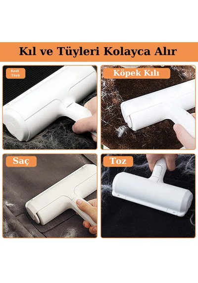 Tüy, Toz Ve Kıl Toplayıcı Hazneli Gırgır Evcil Hayvan Ve Temizlik Tutkunları İçin Yenilikçi Çözüm Diğer