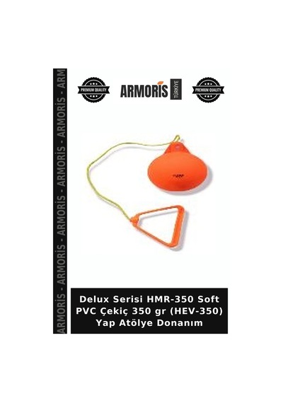 Delux Serisi Hmr-350 Soft Pvc Çekiç 350 Gr Hev-350 Yap Atölye Donanım