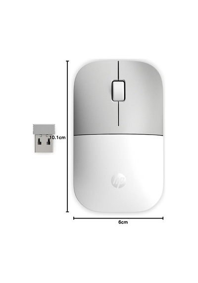 Hp Z3700 Kablosuz Fare 1200 Optik Sensör, 16 Aya Kadar Pil Ömrü,