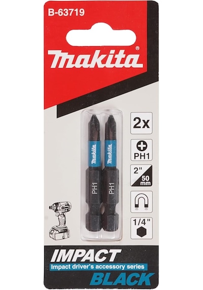 Makita B-63719 Impact Black Bits Uç Ph1 - 50mm