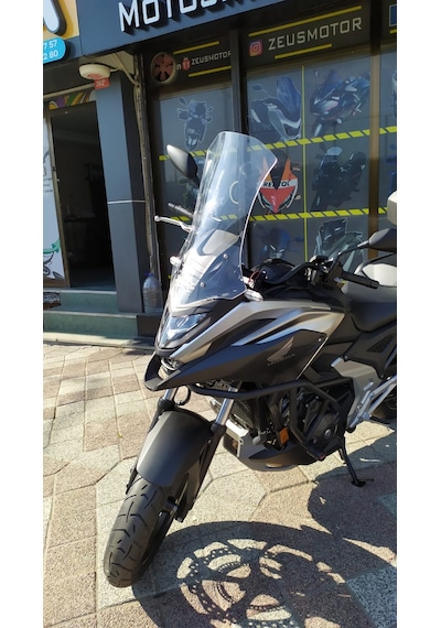 2021- 2024 Honda NC 750X Uzun Ön Cam Şeffaf 56cm 4mm Zeus