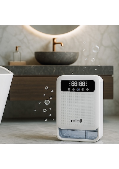 Mioji Mio 30nec Pro 3.8 Litre Çift Göstergeli Nem Alma Ve İyon Hava Temizleme Cihazı - Beyaz Beyaz
