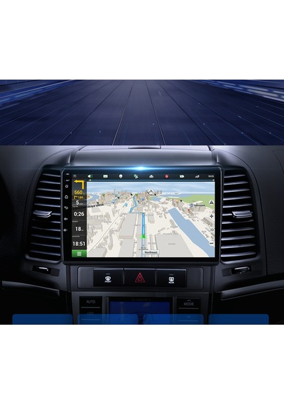 EXVOL Hyundai Santa Fe 2006-2012 Android Multimedia 2/32 GB 9'' HD IPS