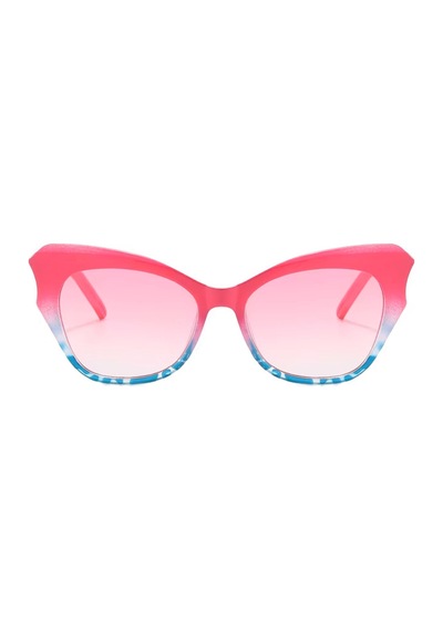 Mesira Vintage & Retro Kedi Güneş Gözlüğü Pembe