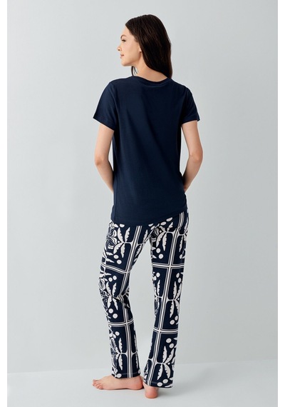 Arnetta Kadın Lacivert Pijama Takım Ar3565-s-v1 Lacivert