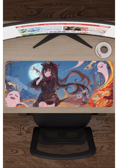 Hu Tao Genshin Impact Anime Gacha V2 - 70x30 Xl Gaming Mouse Pad Fare Altlığı