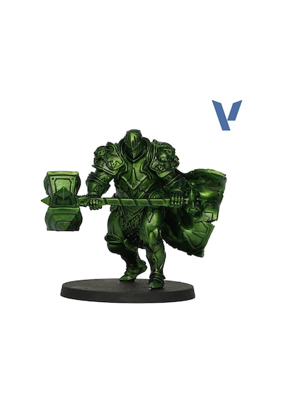 Vallejo 77155 18 Ml. Amber Green, Shade, True Metallic Metal Tmm Serisi Model Boyası Renkli