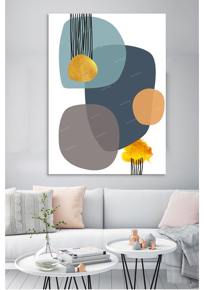 Soyut Sanatsal Sürreel Kanvas Tablo 40 x 60