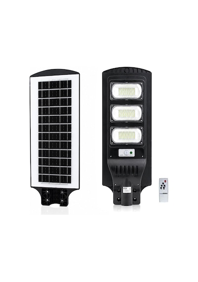 Ars-348966 300w 6500k Solar Güneş Enerjili Sokak Lambası Ve Armatür - Sensörlü