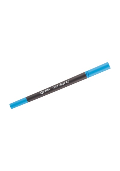 Twin Liner 65 Çift Uçlu Keçeli Kalem, Mavi, 0.4 Mm/1.00 Mm