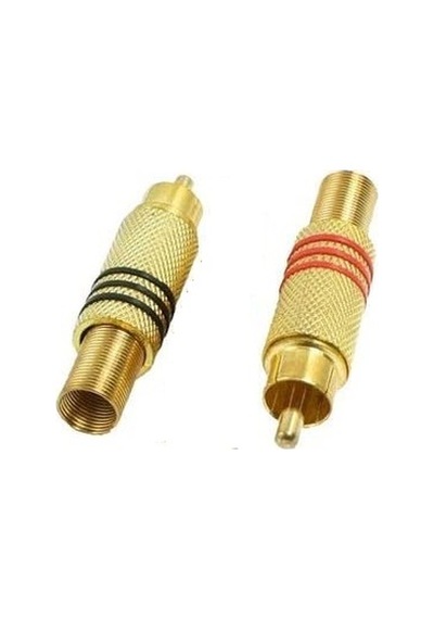 Rca Erkek Tos Jak Fiş Metal Yayli 1 Adet