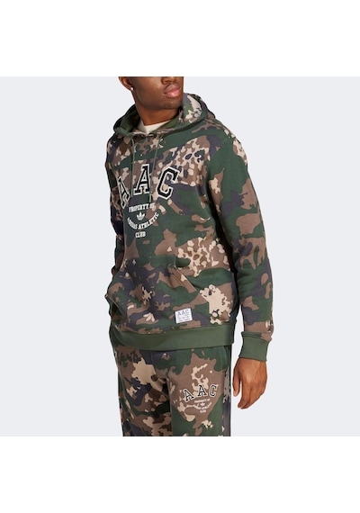 adidas Acc Camo Erkek Yeşil Hoodie Düz Ir9476 Yeşil