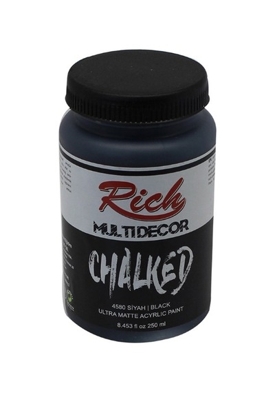 Rich Multi Decor Chalked 250 Cc 4580 Siyah Akrilik Boya