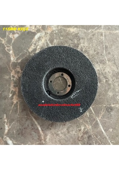 Dmr 115mm Keçe Balta Bıçak Bileme Keçesi Parlatma Keçesi Polisaj Mop Keçe