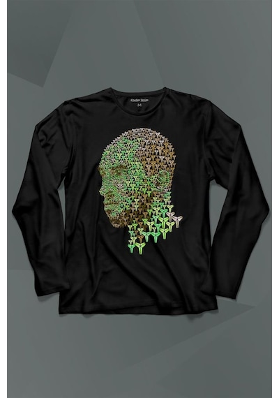 Kobe Bryant Black Mamba Yeşil Snake Nba Basketball Uzun Kollu Tişört Baskılı T-shirt 001 Kobe Bryant Black Mamba Yeşil Snake Nba Basketball Uzun Kollu Tişört Baskılı T-shirt 001