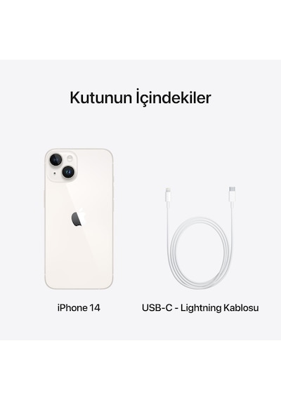 Apple iPhone 14 256 GB (Apple Türkiye Garantili)