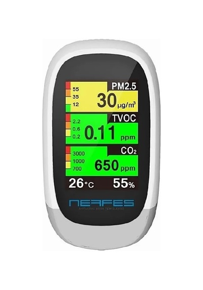 Neffes Hava Kalitesi Ölçüm Cihazı Nfs-airqm