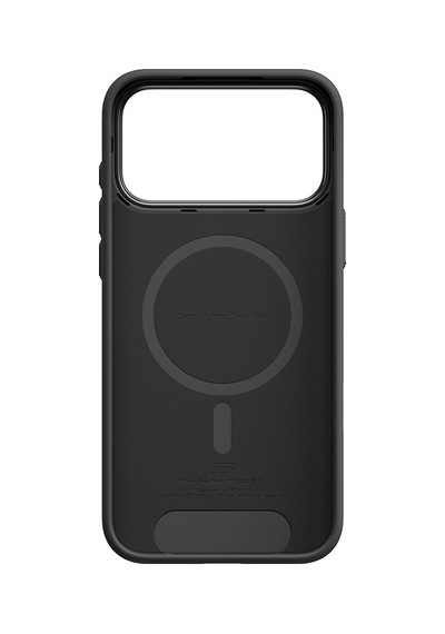 Apple Uyumlu iPhone 18 Pro Max Kılıf M-safeli Aramid Karbon Fiber Military-grade New Logo Black-grey Twill Siyah