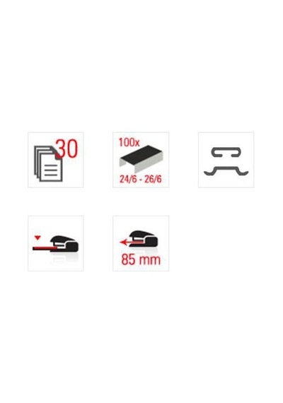 Delta 103 Otomatik Zımba Makinesi 30 Sf. 24/6 - 26/6 Zımba Teli