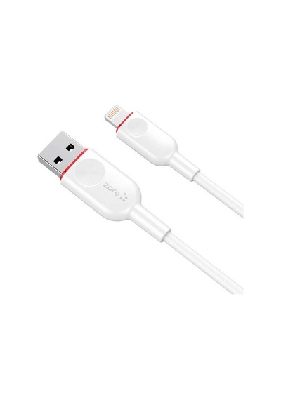 Zore Zcl-02 Lightning Uçlu Usb Kablo-Beyaz