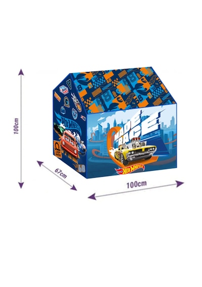 Hot Wheels Lisanslı Oyun Çadırı Mavi