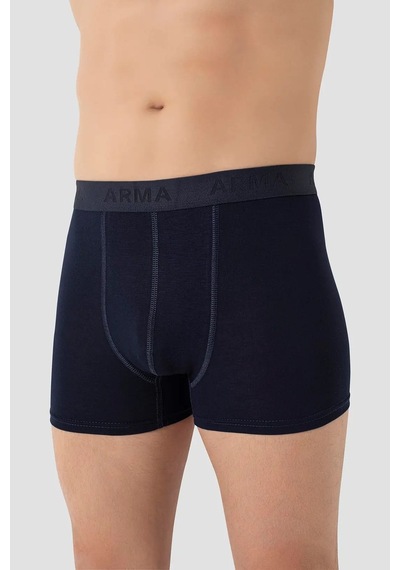Hadpols Özel Üretim Erkek Lacivert Büyük Beden Boxer 5'li Paket Konfor Sezon Temel