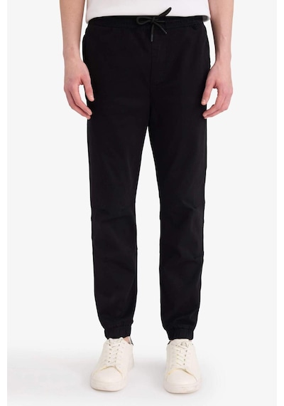 Defacto Jogger Fit Beli Bağcıklı Üç Cepli Pantolon F4680ax25aubk81 Siyah