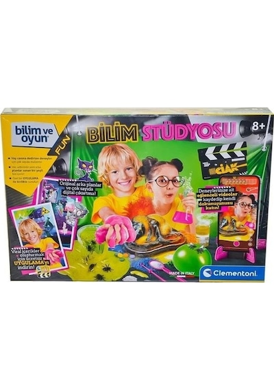 Clementoni Bilim Ve Oyun - Bilim Stüdyosu 64472 Lisanslı Ürün