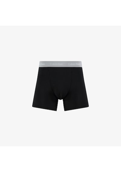 Calvin Klein Trunk 3'lü Erkek Siyah Boxer Düz 0000u2662g Siyah