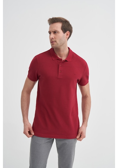 Cazador 4613 Polo Pike T-shirt Bordo