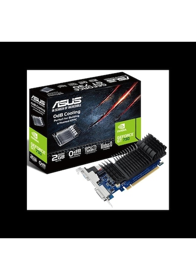 Asus Gt730-sl-2gd5-brk, 2gb, Gddr5, 64bit, 1xd-sub, 1xdvı, 1xhdmı Ekran Kartı