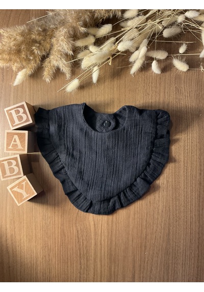 Venedy's Terra Ruffle Set Mama Önlüğü Bej - Kahverengi