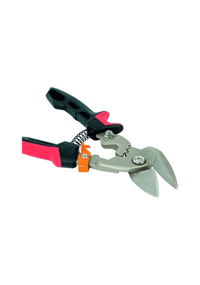 Fiskars 1027211 Powergear Metal Levha Makası -Offset Sol Kesim
