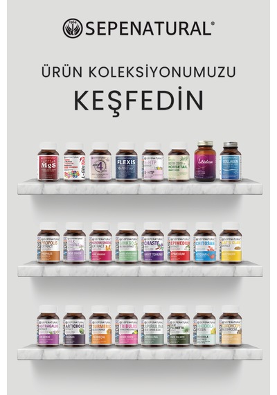 Sepe Natural Libidam Maca Damiana Sibirya Ginseng Ekstreleri Kadın Erkek Multivitamin Mineral 45 Kapsül X 701 Mg