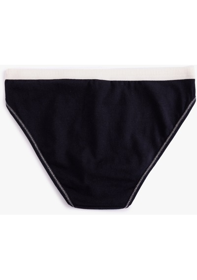 Koton Brief Külot Baskılı Pamuklu Lacivert 4slk30262mk Lacivert
