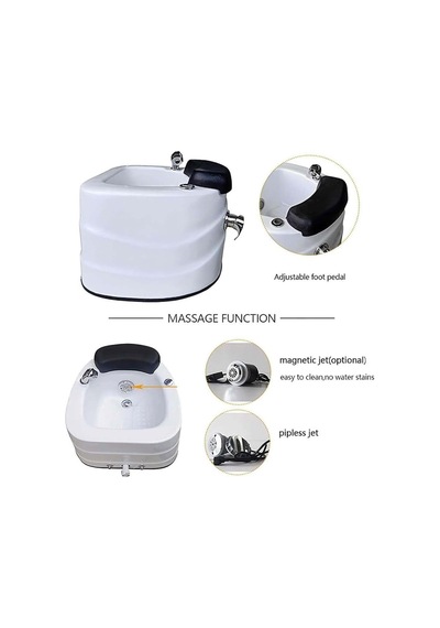 Taşınabilir Pedikür Ayak Spa Küveti, Pedikür Kasesi, Ayak Banyosu, Ayak Jakuzisi, Pedikür Spa Küveti, Akrilik Pedikür Sandalyesi, Şampuan Lavabosu, Lavabo, Spa Ayak Duşu, Çamaşırhane