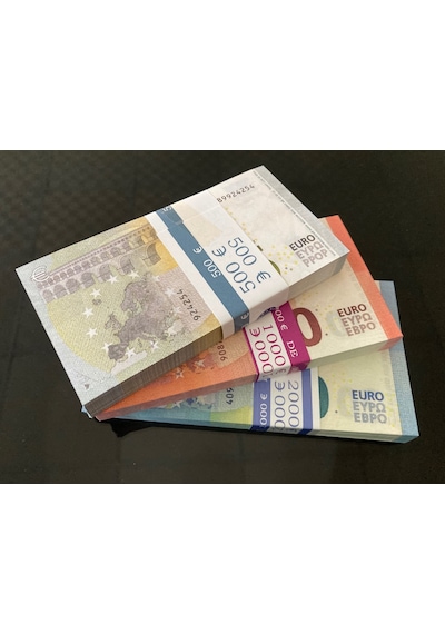 Yeni 300 Adet Euro 5-10 Ve 20 Euro Geçersiz Eğlence Dizi F...