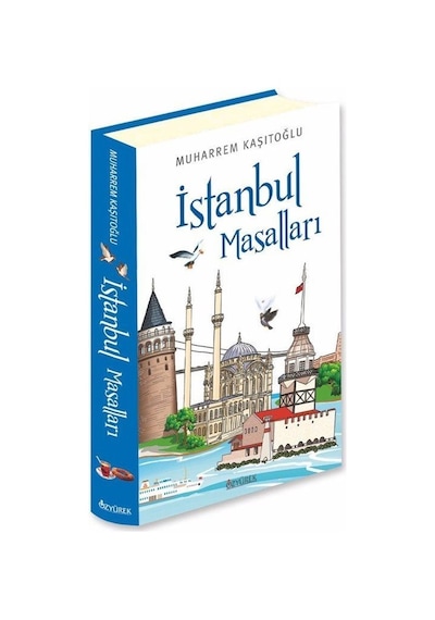 İstanbul Masalları Ciltli Renkli Resimli Lüks Baskı / Muharr...