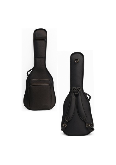Pro Gigbag Kalın Akustik Gitar Kılıfı-çantası - Siyah 1900 Denye Lüx Kumaş - %100 Su Geçirmez