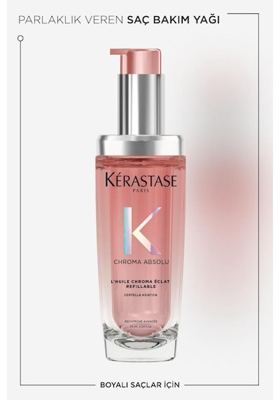 Kerastase Chroma Absolu L'huile Chroma Eclat Boyalı Saçlar Için Bakım Yağı 75 Ml