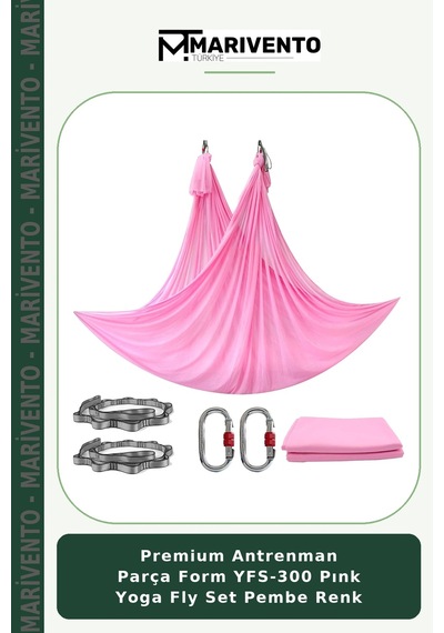 Premium Antrenman Parça Form Yfs-300 Pınk Yoga Fly Set Pembe Renk