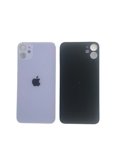 İphone 11 Arka Pil Kapağı Bighole Mor