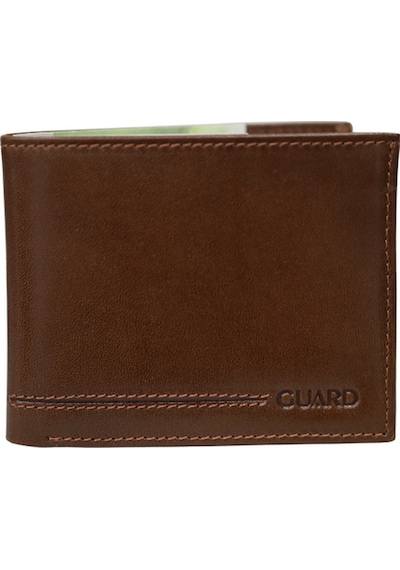 Guard Taba Temi Hakiki Deri Erkek Cüzdanı P777 Taba