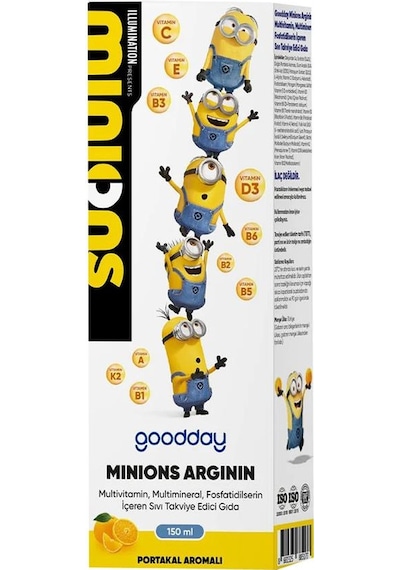 Goodday Mınıons Argının Şurup 150 Ml