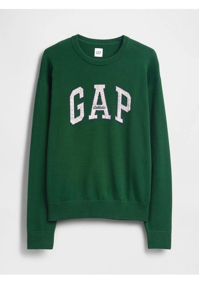 Gap 789791000 V-ıntx Gap Athletic Intarsia Rlxd Erkek Kazak Yeşil
