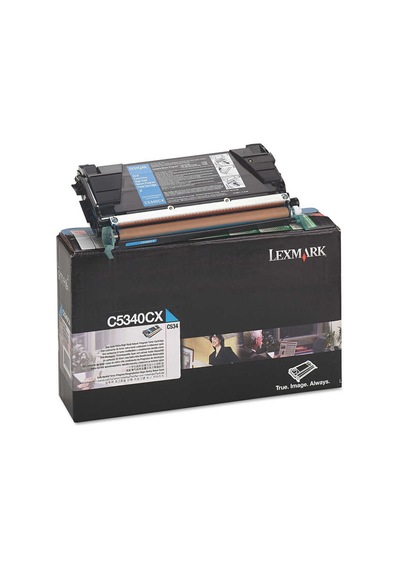 Lexmark C534-C5340Cx Mavi Toner Extra Yüksek Kapasiteli