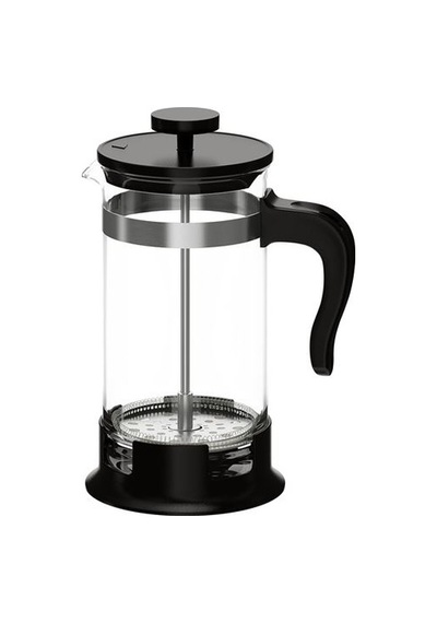 Ikea Upphetta French Press, Paslanmaz Çelik-siyah, 1 Lt