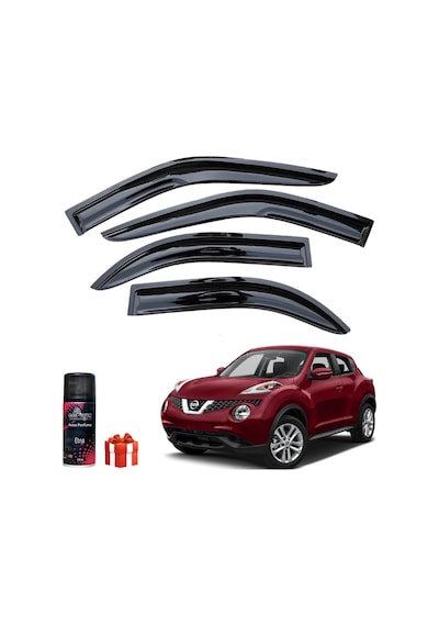 Caraks Nissan Juke Mügen Cam Rüzgarlığı 2010-2020 Arası 4'lü Takım + Koku