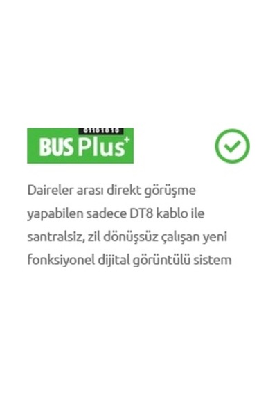 Audıo 003002 Şifreli Görüntülü Zil Paneli 2 Satır Lcd